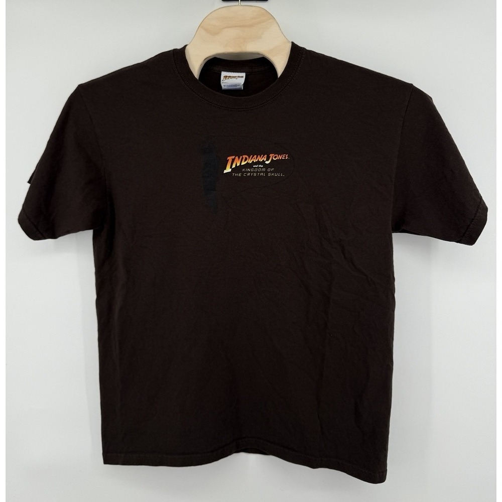 2007 Indiana Jones And The Kingdom‎ Of The Crystal Skull Promo Shirt Medium EUC - Picture 2 of 6